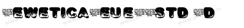 HeweticaNeueLTstd Bd字体转换